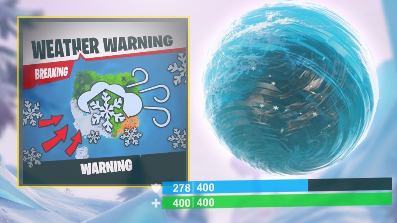 LA TORMENTA SE ACERCA A LA ISLA FORTNITE: Battle Royale