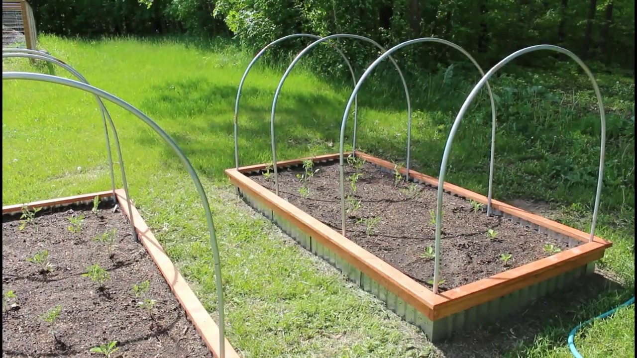Don't use PVC for your Garden Hoops