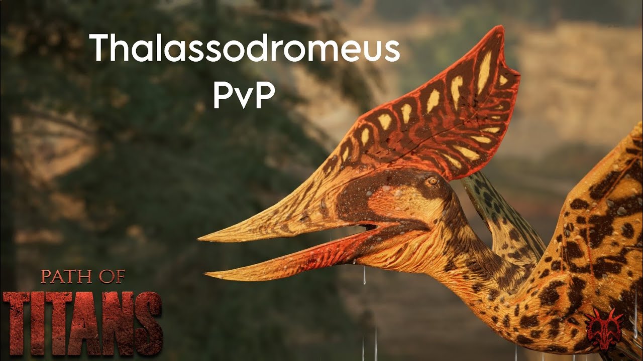 thalassodromeus tlc is out! || thalassodromeus PvP compilation | Path of Titans