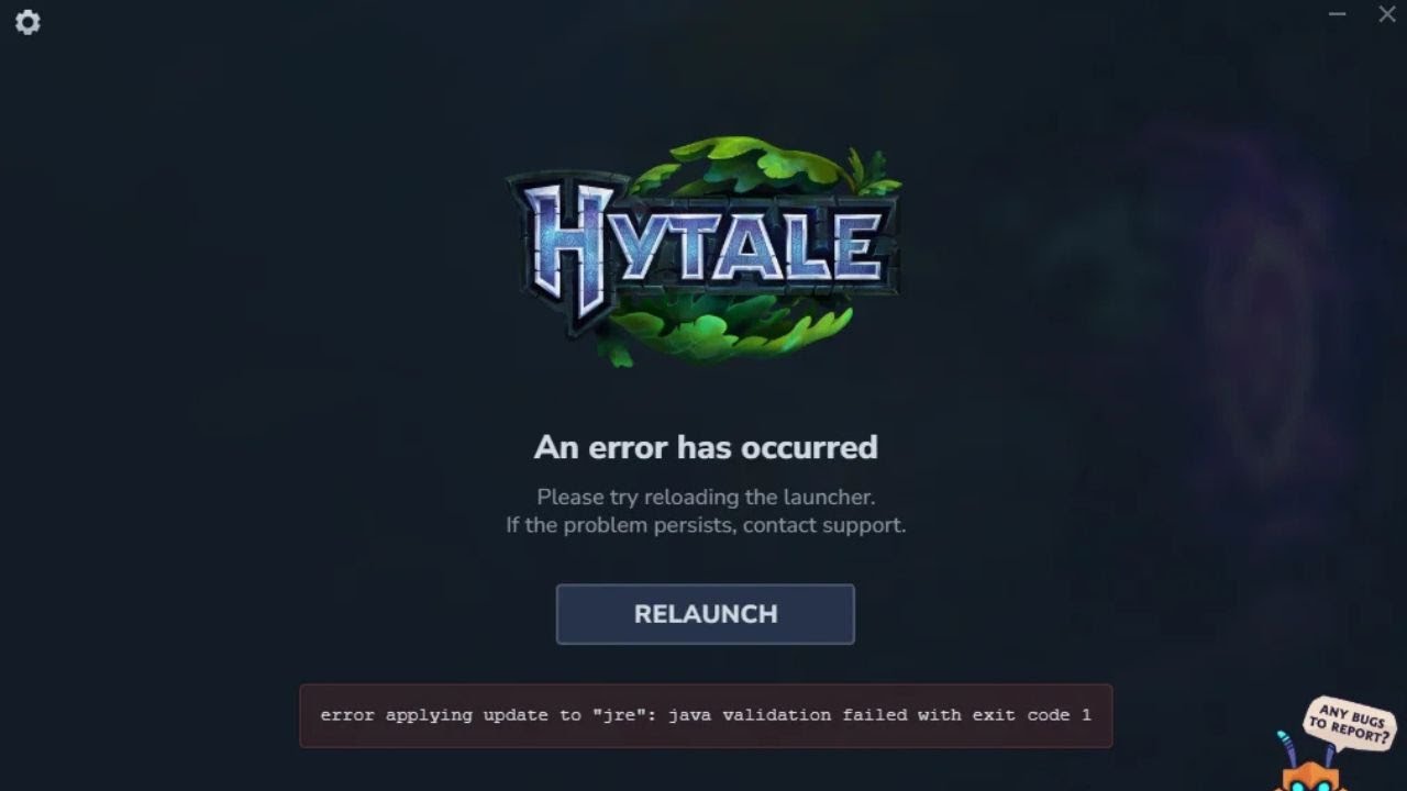 How to Fix Hytale Install Error: Applying Update to JRE | Java Validation Failed