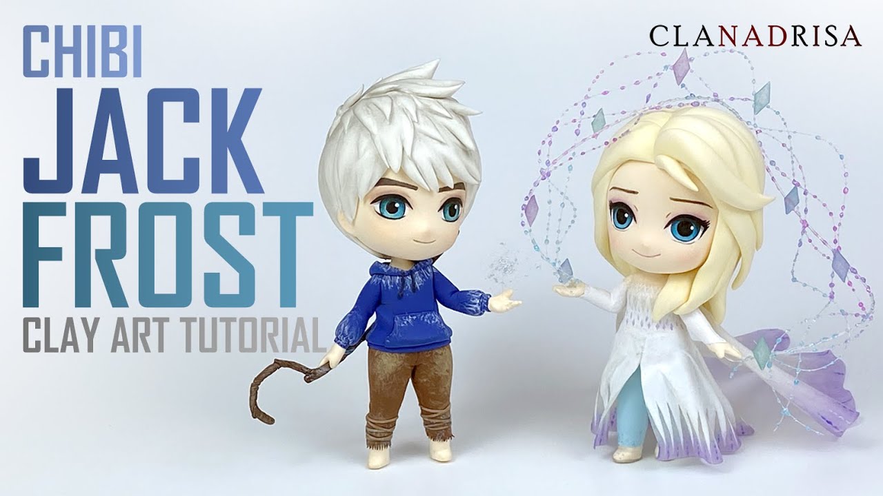 How to make Chibi Jack Frost - Rise of the Guardians - Clay Art Tutorial