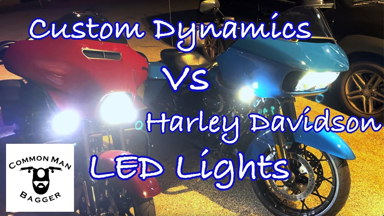 Custom Dynamics Vs Harley LED Turn Signals 67801148