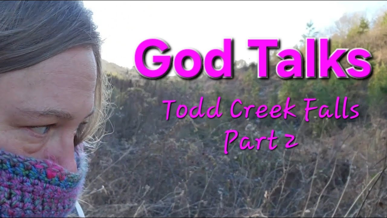 Todd Creek Falls part 2,  upper creek. Trail talks on God. Pickens County, SC