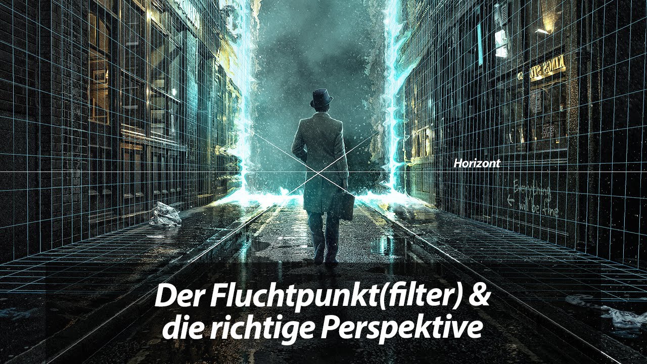 Fluchtpunkt und Perspektive in Photoshop | Größenverhältnisse richtig anpassen  | Tutorial