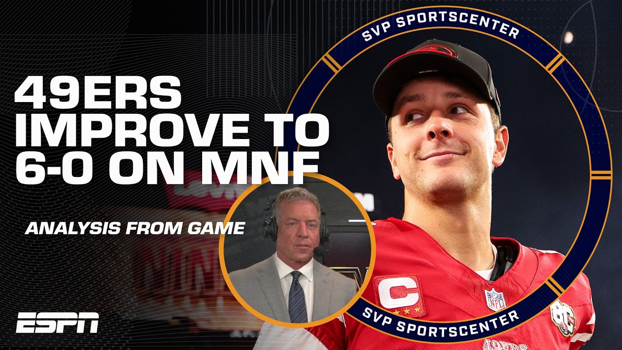&laquo;49ers&raquo; остаются НЕПОБЕЖДЕННЫМИ 🤩 Анализ победы &laquo;Сан-Франциско&raquo; над &laquo;Коммандерс&raquo; в MNF 👀 | SC с SVP