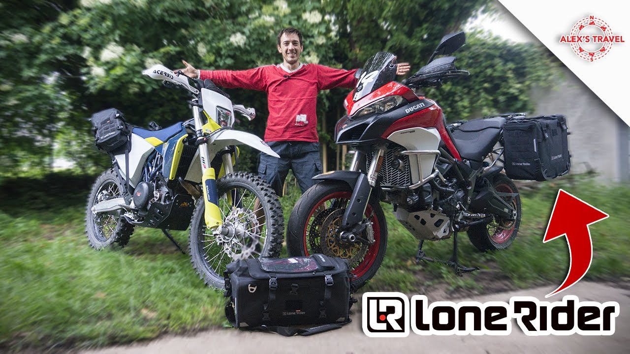 LONERIDER MOTOBAGS - Le Mie Nuove Borse Pronte All'AVVENTURA!!! 🤩🤩🤩