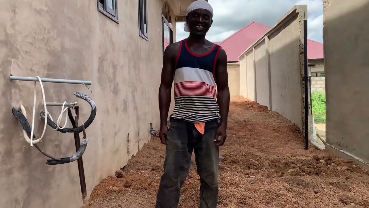 BUILDING IN GHANA 🇬🇭 COST OF FILLING