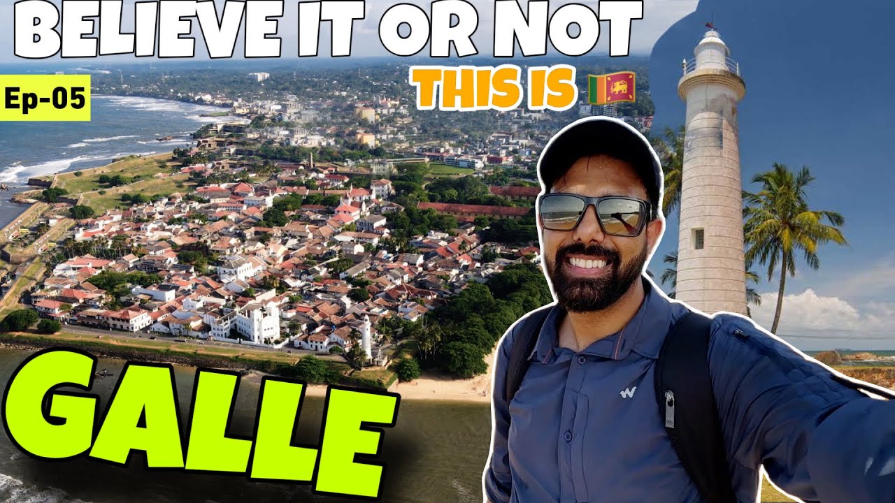 this city in 🇱🇰SRILANKA was made by PORTUGUESE🇵🇹 | exploring GALLE in SRILANKA | Ep-5 | SJ VLOGS
