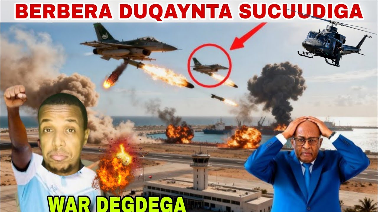 DEGDEG:DAAWO BERBERA DUQAYN SUCUUDIGA OO HADA XUUTIYINTA TRUMP OO DIIDAY CIRO INUU LAKULMO FADEXAD 
