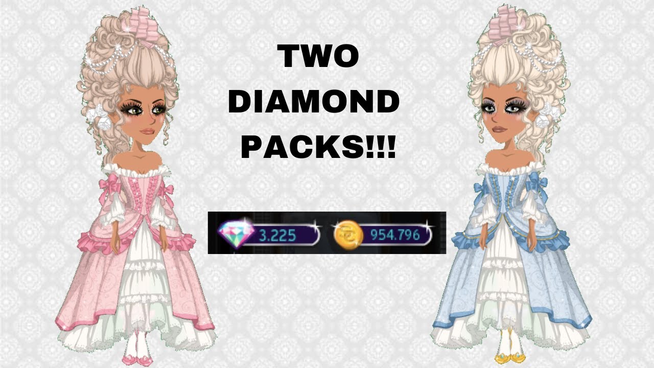 Buying the new diamond pack TWICE!!! (MSP)