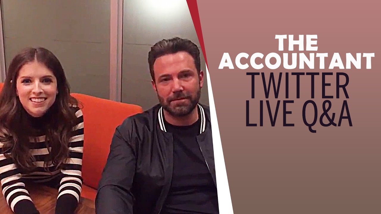 Ben Affleck & Anna Kendrick fling jokes during Live Q&A | The Accountant