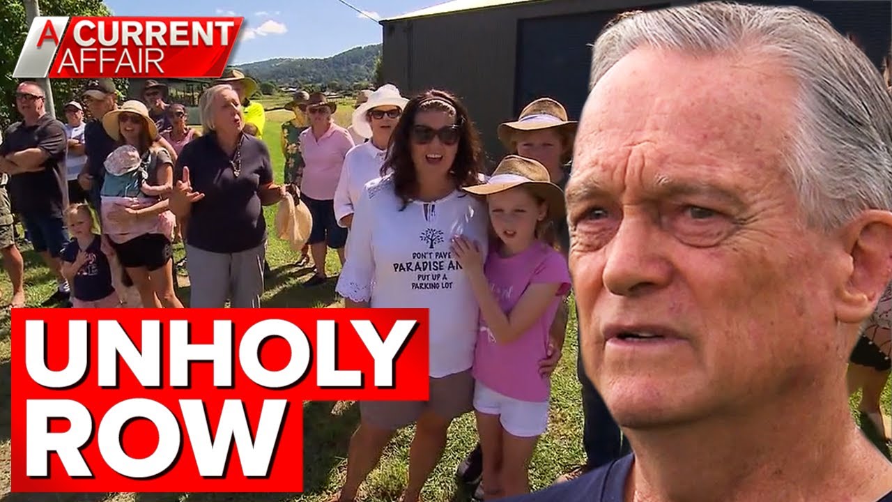 Queensland community fired up over new church building plans | A Current Affair