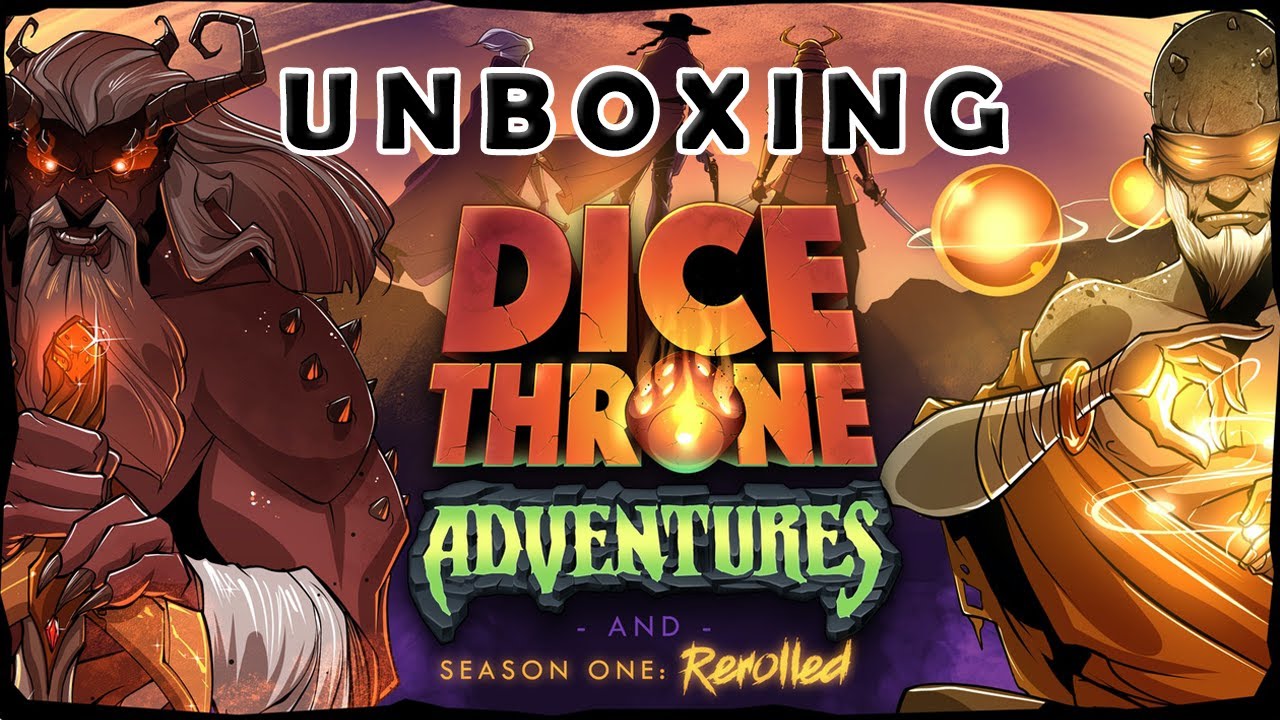 Unboxing : Dice Throne Adventures [FR]