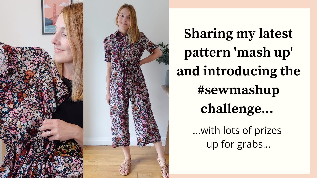 Sharing my latest sewing pattern 'mash up' and introducing a fun new challenge with prizes...