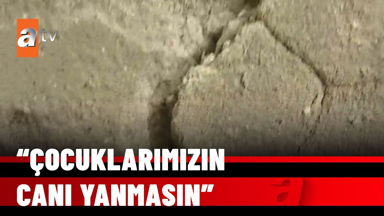 Okul bahçesinde duvar tehlikesi - atv Haber 30 Eylül 2021