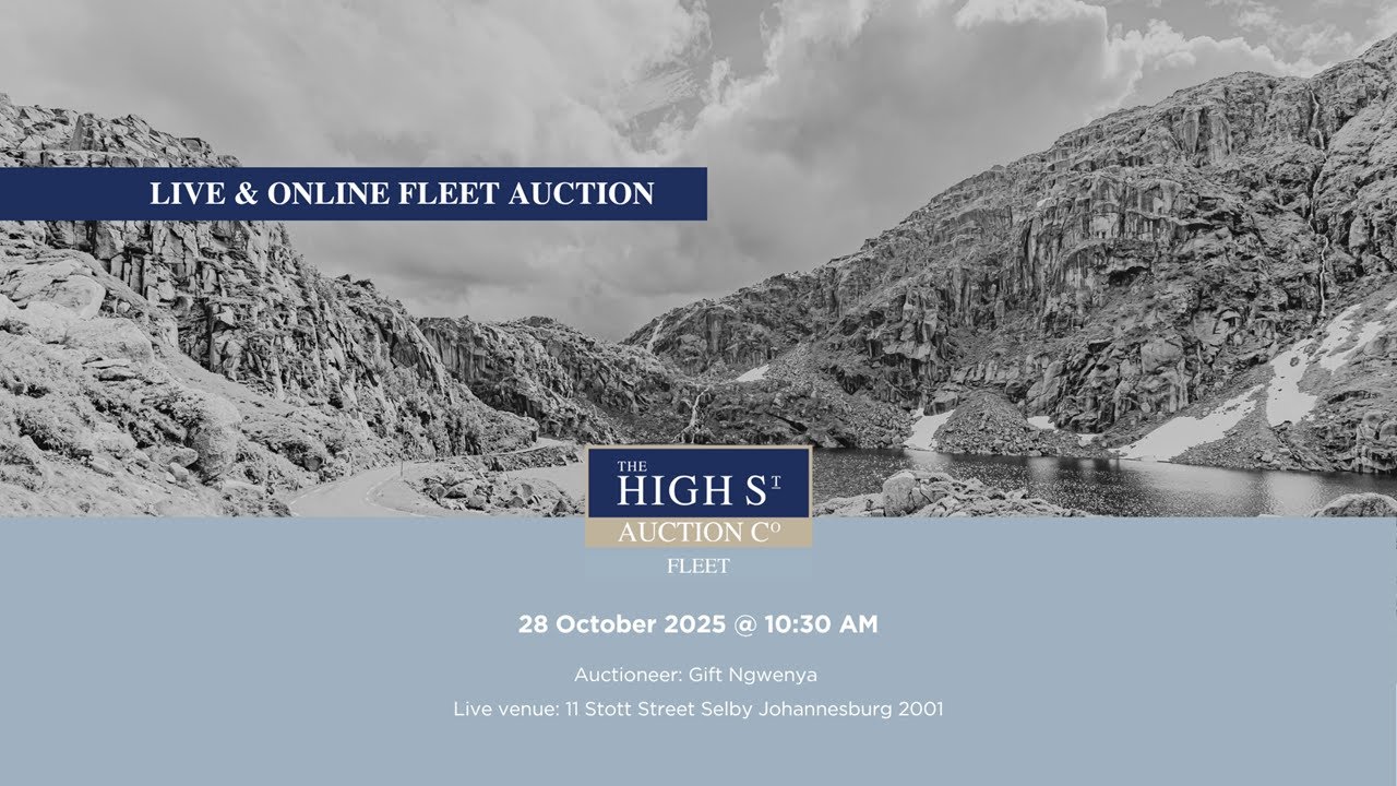 28 October 2025 - Fleet Live & Online Auction