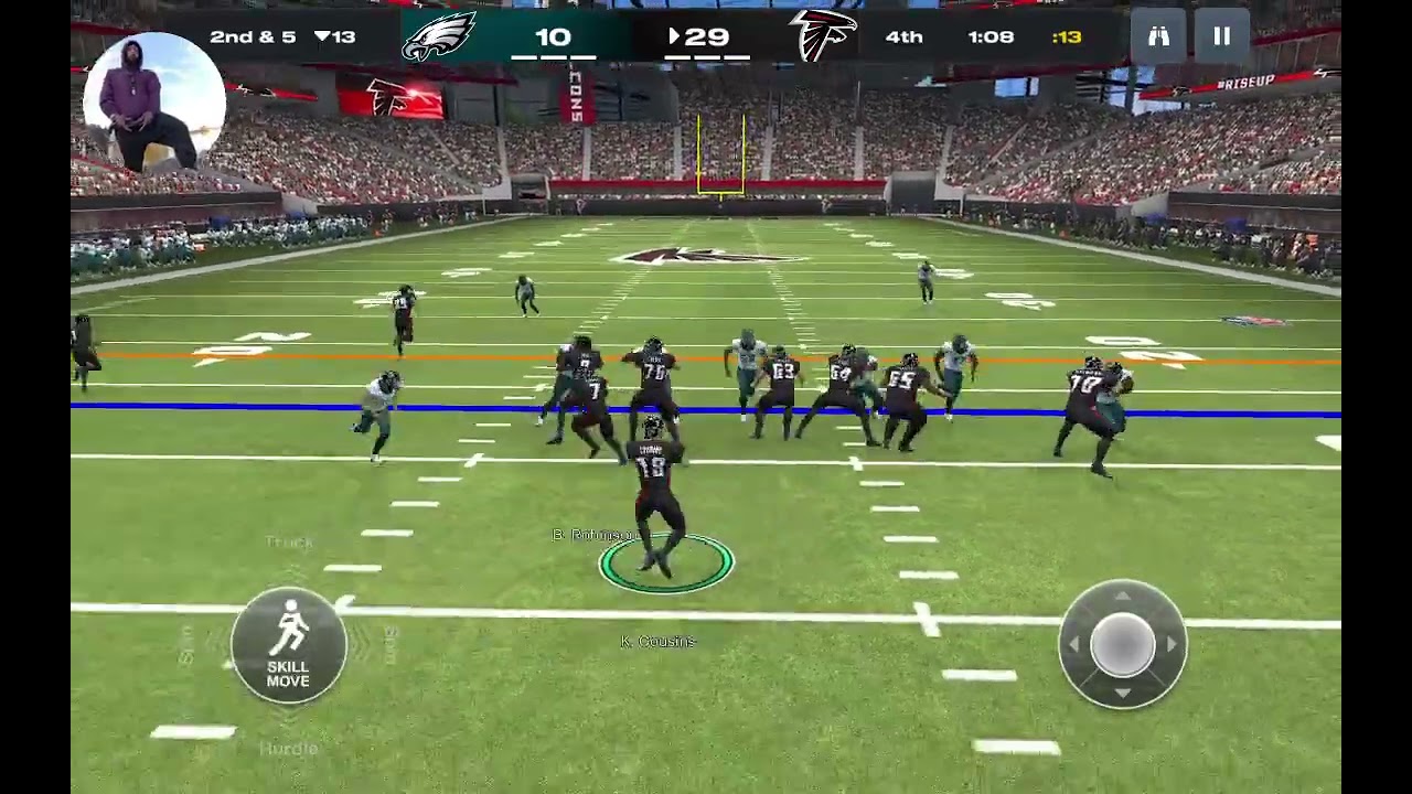 Qdose Madden challenge SET 1 Falcons vs Eagles (Smoke and Potions Gaming)