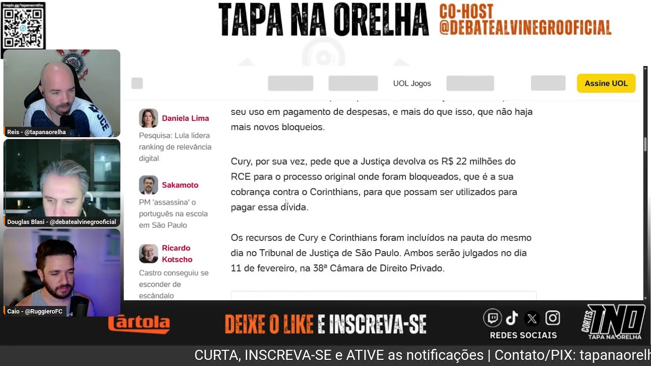 CORINTHIANS HOJE: FIQUE POR DENTRO DAS ÚLTIMAS NOTICIAS!
