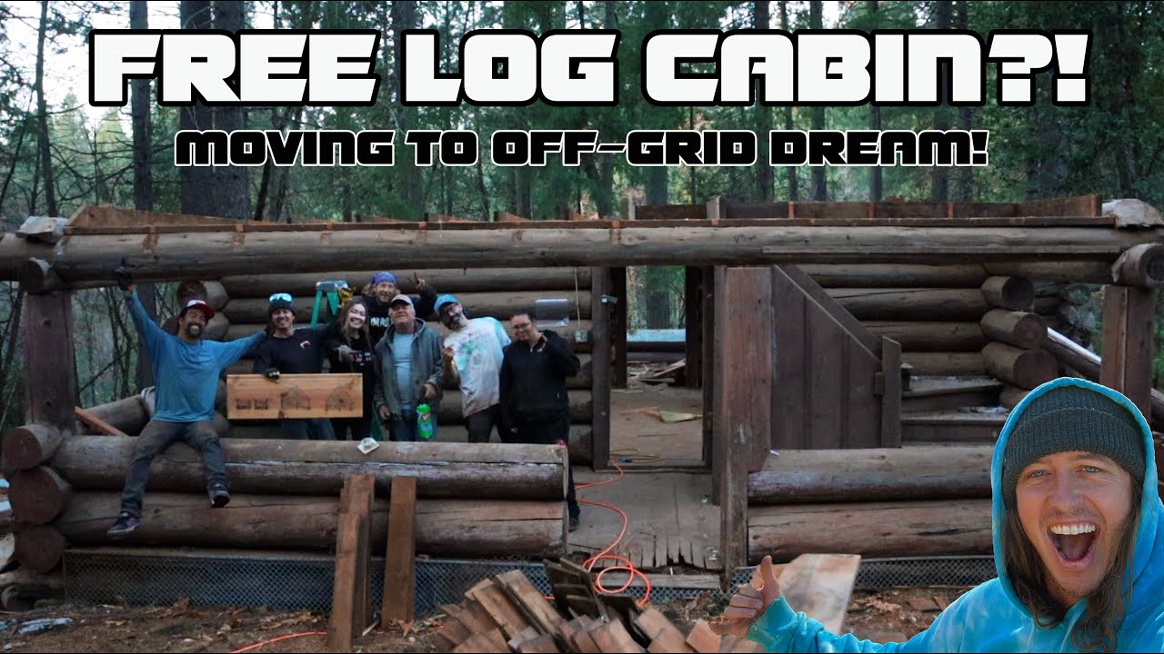 Saving History! Salvaging a Log Cabin with Friends & Family for Our Off-Grid Dream (Ep.3)