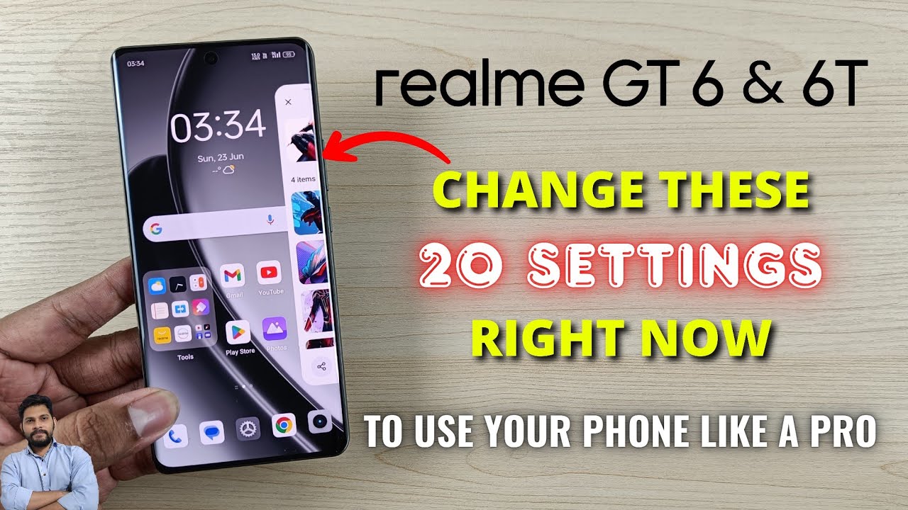 Realme GT 6 & 6T : Change These 20 Settings Right Now