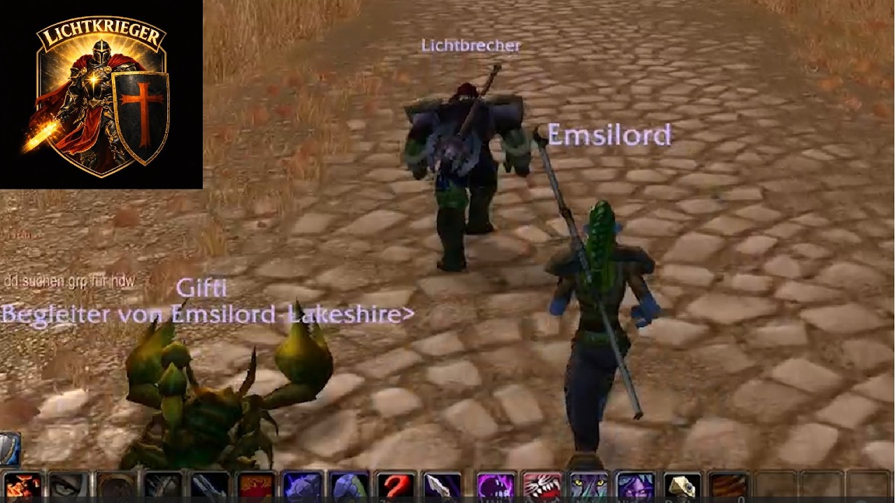 WOW classic normal Krieger Level22  Eschental