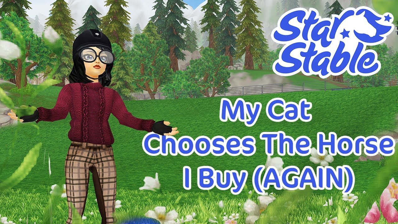 Star Stable MY CAT CHOOSES THE HORSE I BUY 🙀 (Again!)
