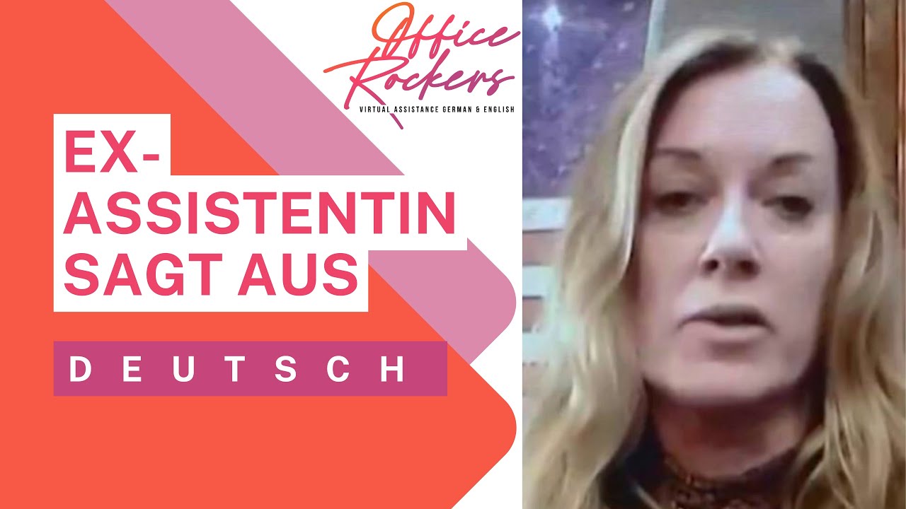 Deutsch: Amber Heard's Ex-Assistentin sagt aus - Kate James