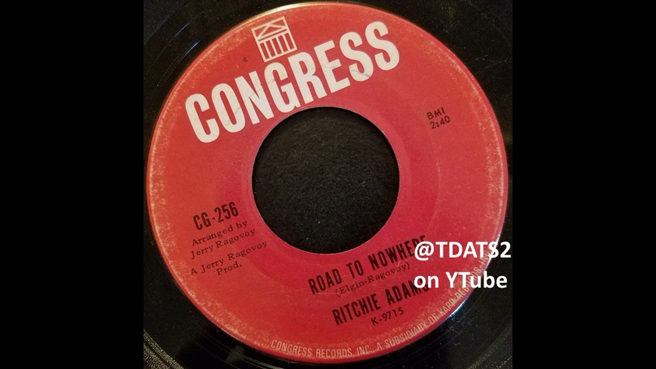Ritchie Adams – Road To Nowhere [Congress 1965 Soul]