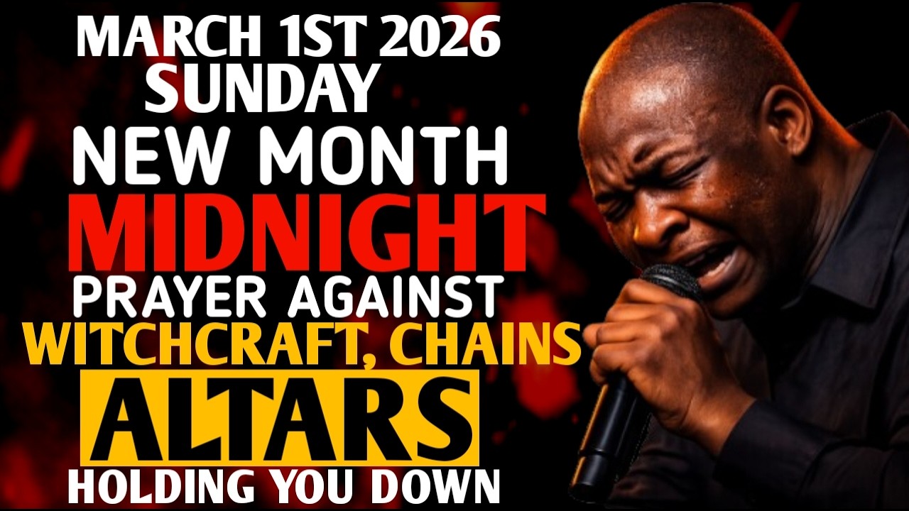 {Sunday, March 1st 2026} Destroy Evil Altars, delay | New month prayer - Apostle Joshua Selman