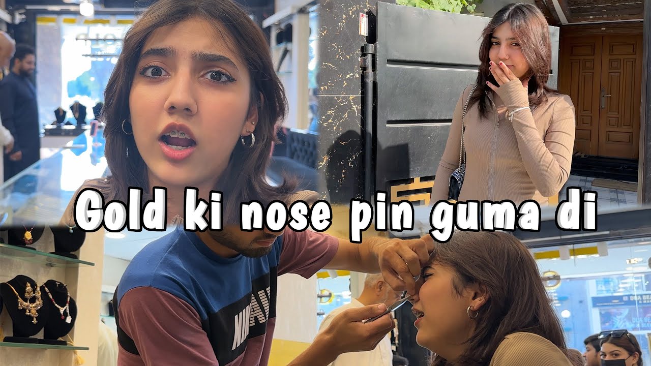 Gold ki nose pin gumnay pai ghar walon ka reaction | Zainab Faisal | Sistrology