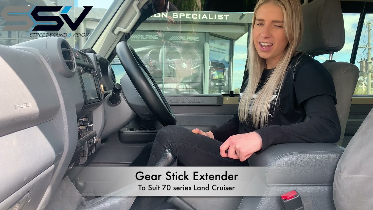 Aluminum Gear Shifter Extension To Suit 75/76/78/79 Series Land Cruisers.