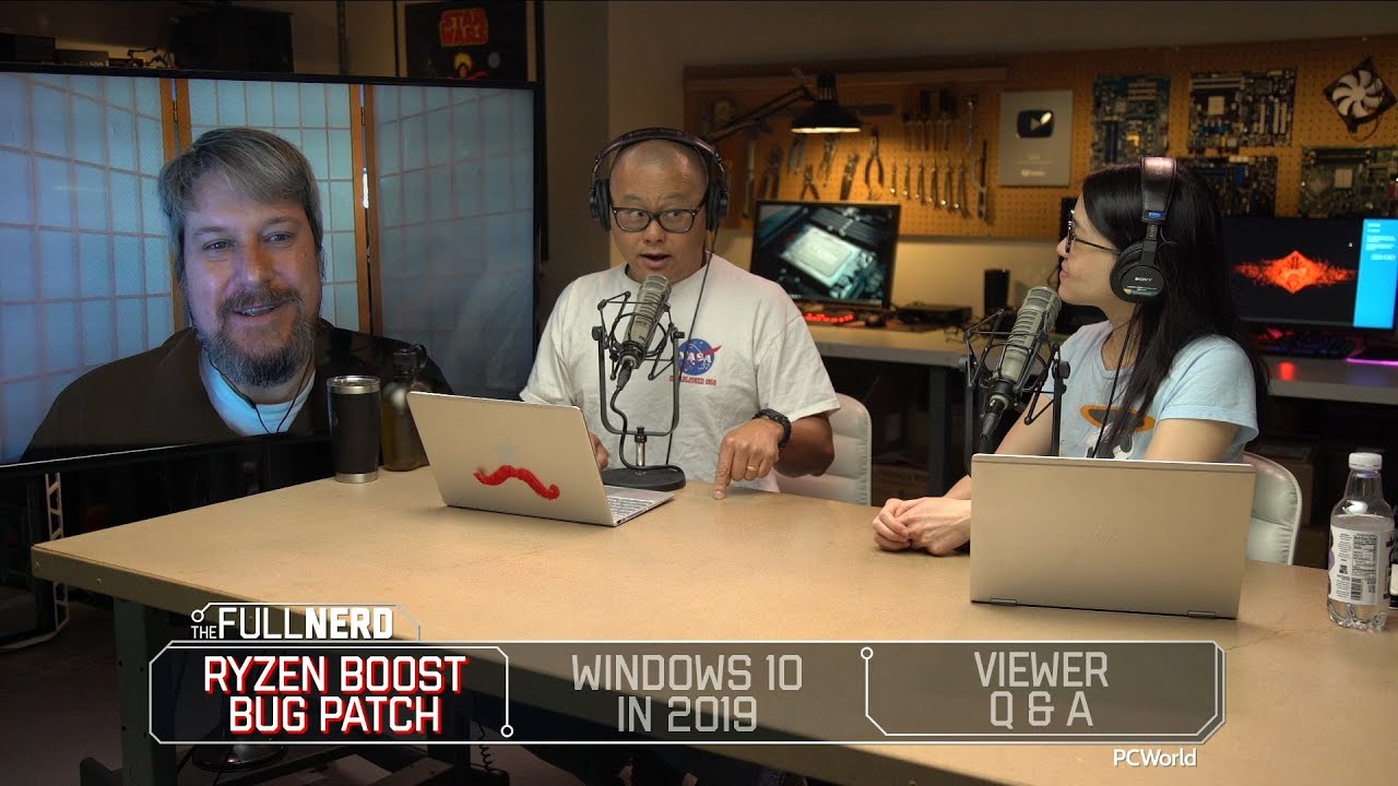 Ryzen boost bug patch, Windows 10 in 2019, Q&A | The Full Nerd ep. 106
