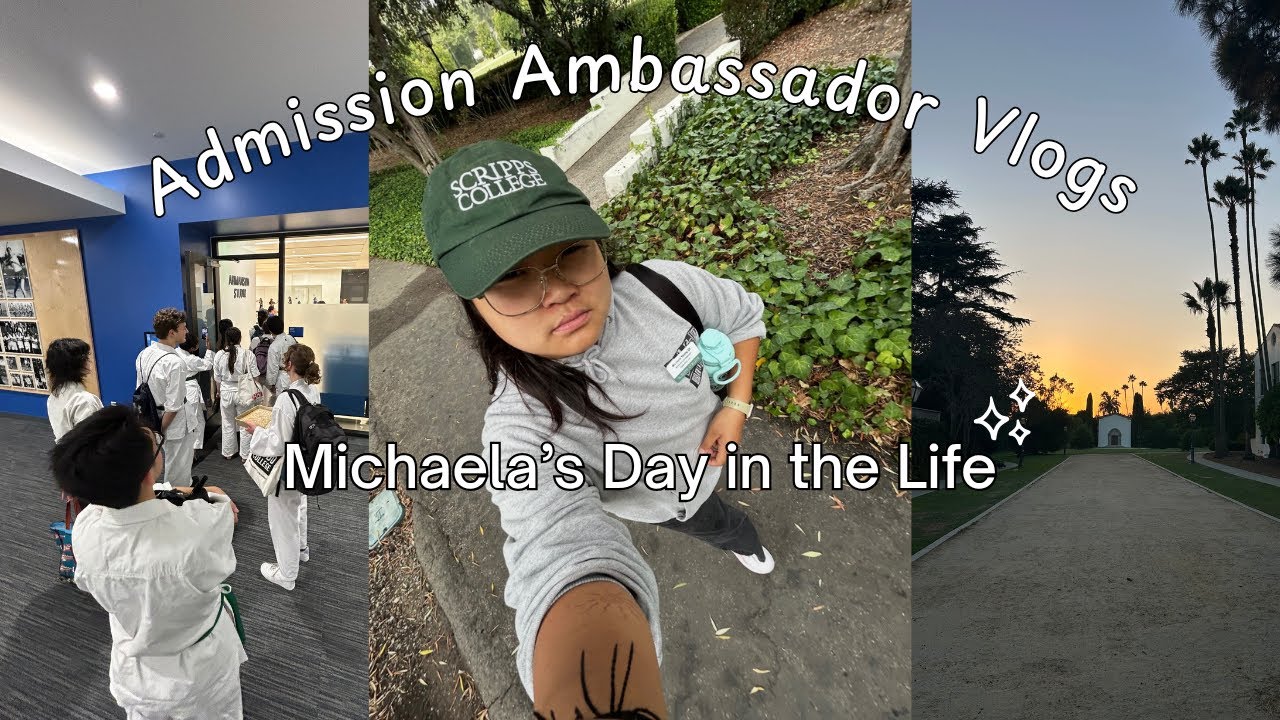 Admission Ambassador Vlogs: Michaela's Day in the Life