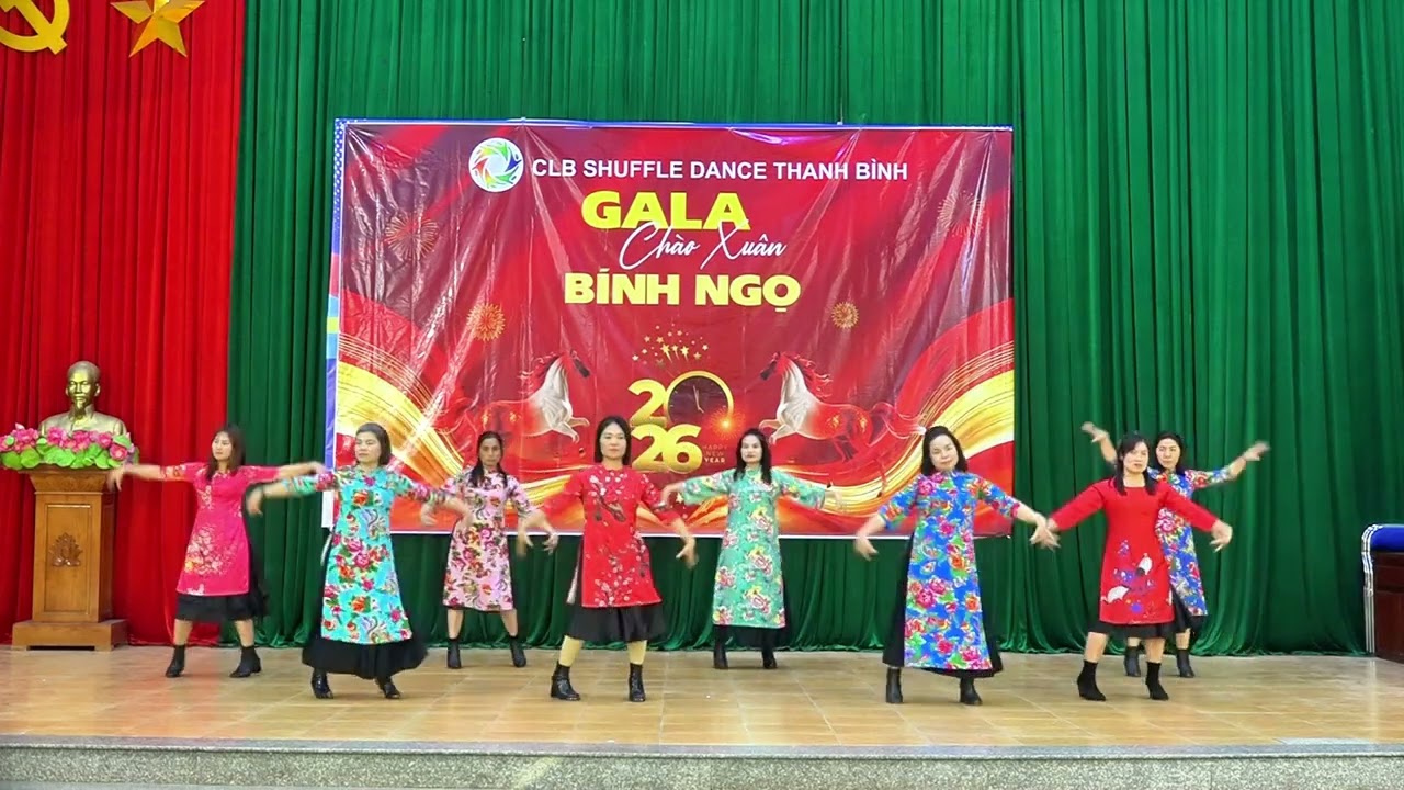 Cánh thiệp đầu Xuân - Shuffle Bình Minh - TDP Đào xá phường Võ Cường - Bắc Ninh 