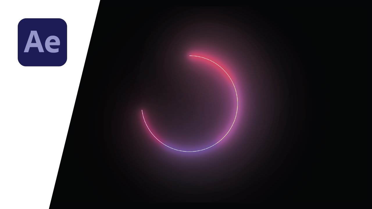 How to make NEON PATH in After Effect | psstudio |