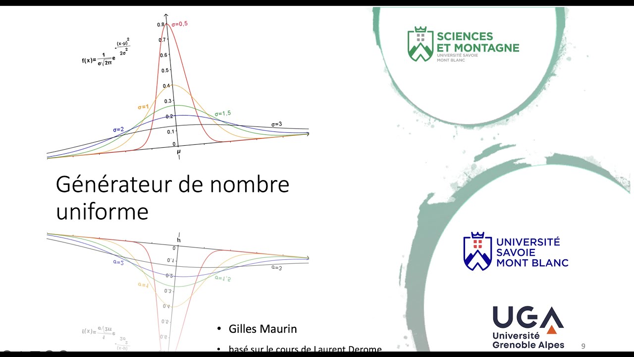 Générateur de nombres aléatoires  (cours)