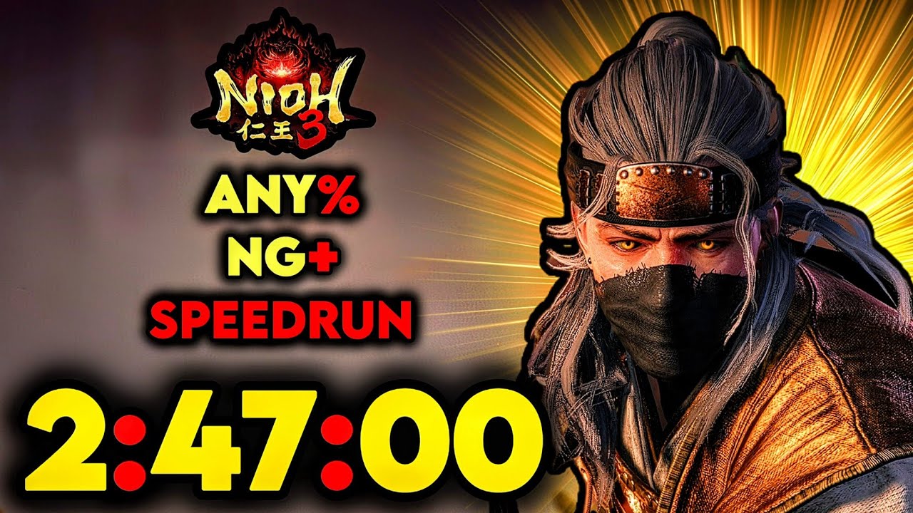 Nioh 3 SPEEDRUN (Shogun's Journey): **LIVE**