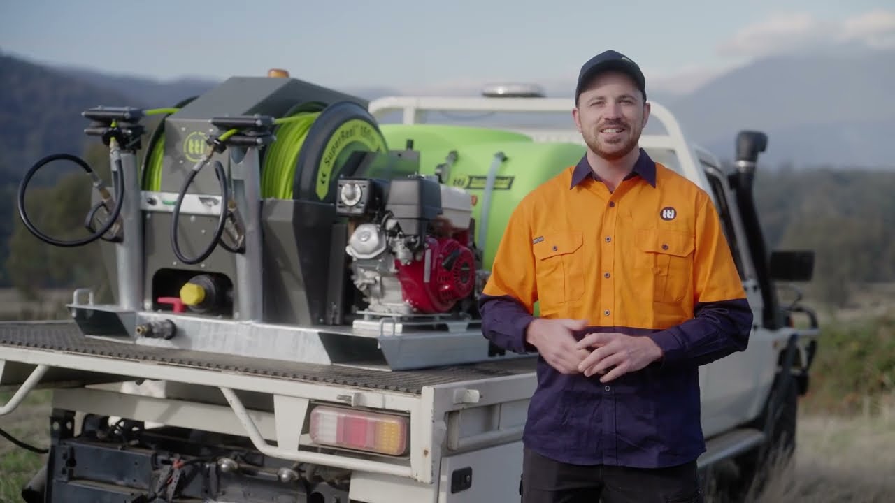TTi SuperReel™ M Series | The Ultimate Twin Reel Sprayer for Tough Terrain