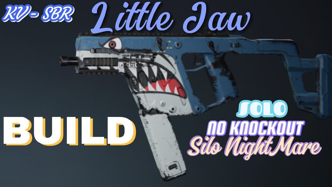 KV SBR Little Jaw Build Once Human: PSI: NIGHTMARE: SOLO: NO KNOCKOUT 