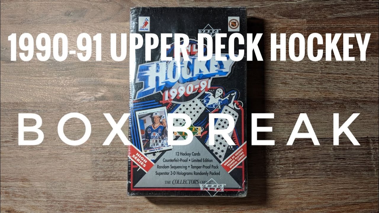 1990-91 Upper Deck Hockey High Series  - Box Break