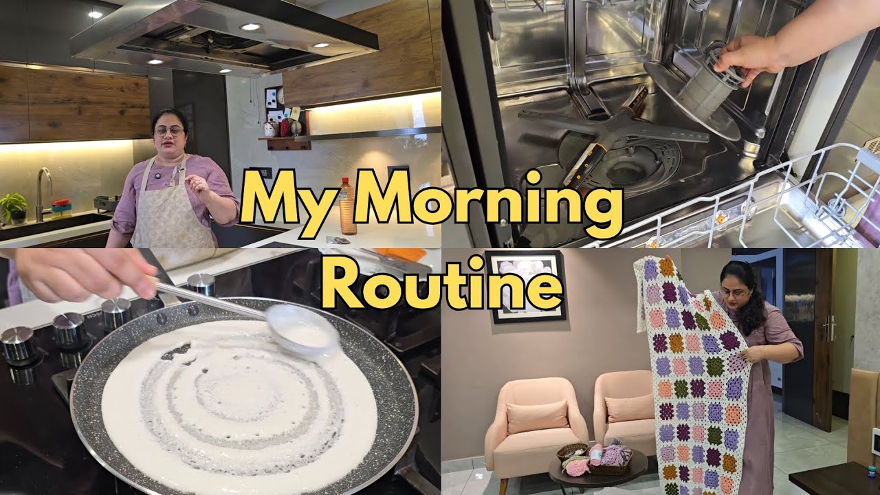 How to clean kitchen gadgets easily/ Morning routine / cleaning /  breakfast / Dini Shajohn 