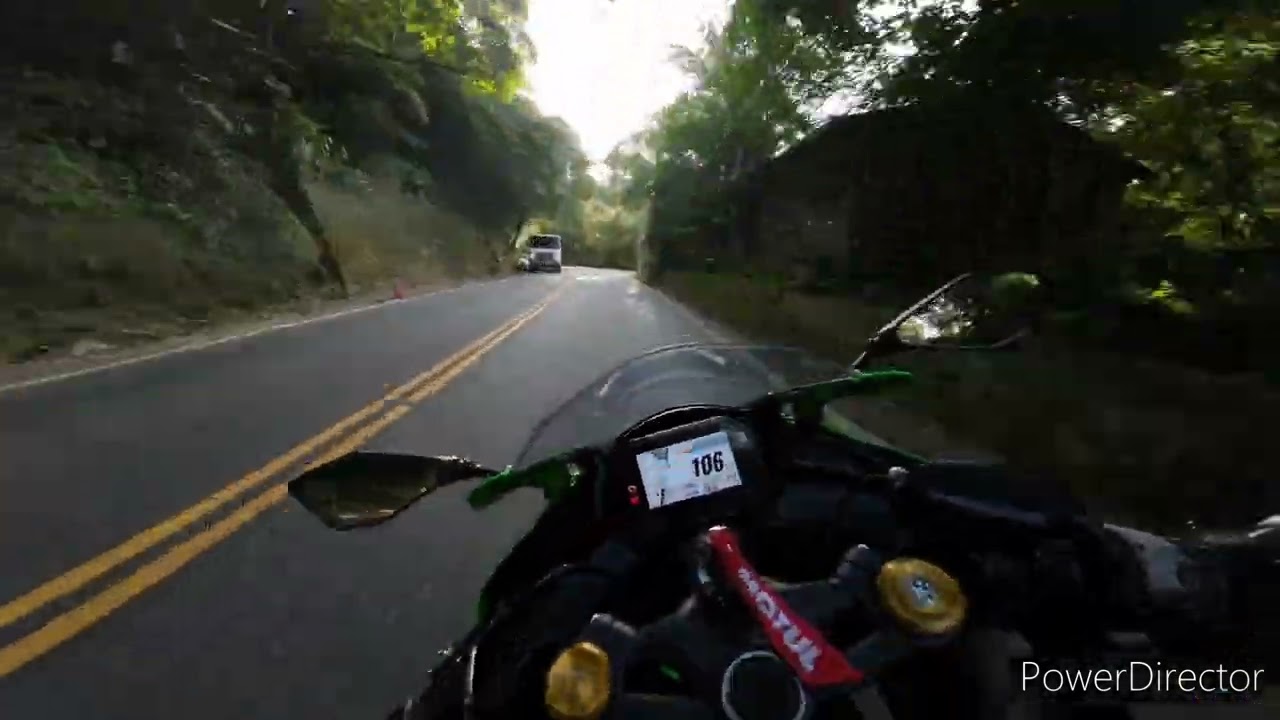 Kawasaki ZX4RR in Beiyi 北宜公路(到二格) 峠 with DJI Action 2