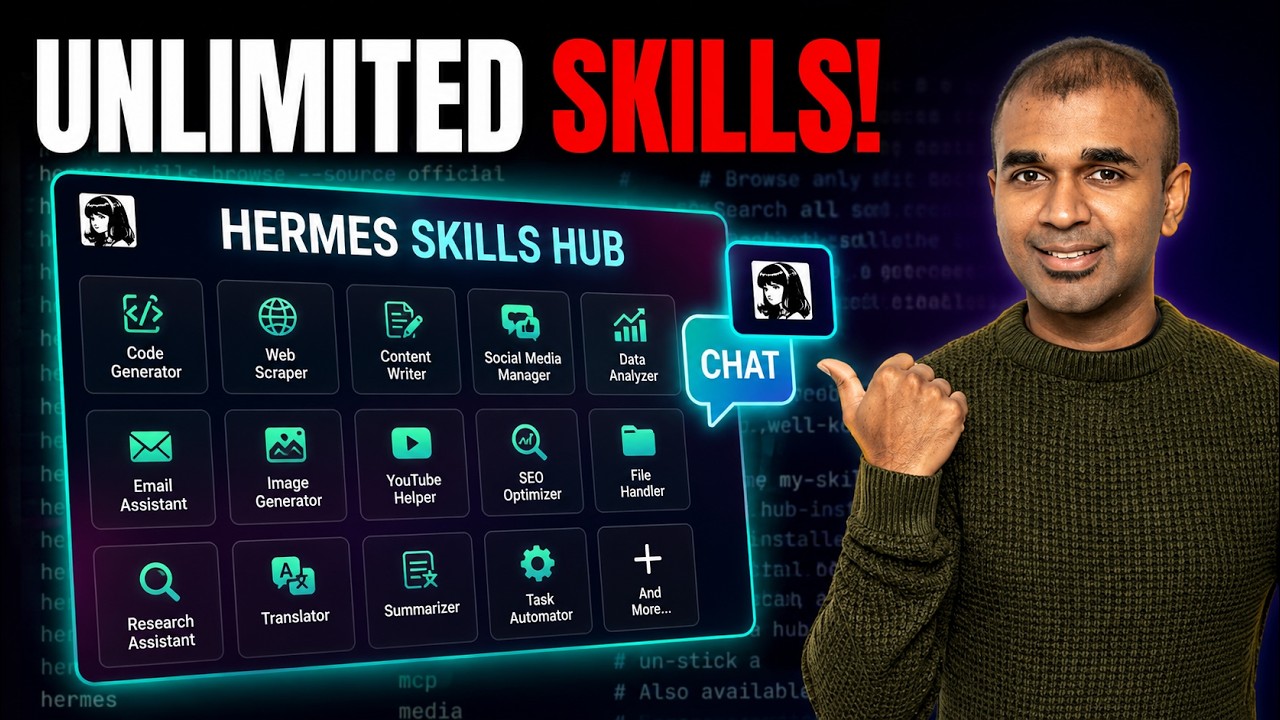 Пользовательские навыки для Hermes Agent: полный туториал