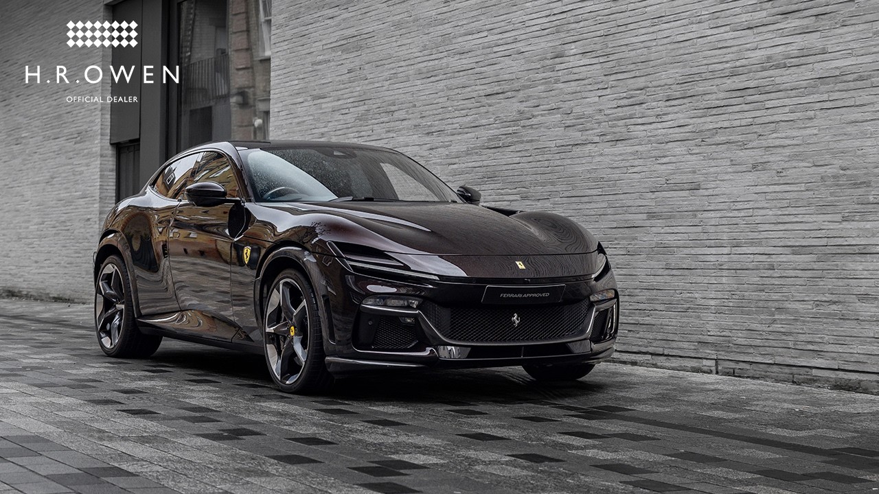 FOR SALE: 2024 Ferrari Purosangue | Nero Purosangue | The V12 Super-SUV