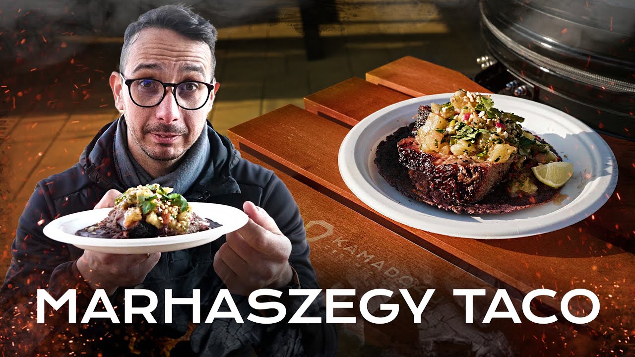 EZ NEM KEZDŐ KATEGÓRIA 🐄🍍 Marhaszegy Taco Minden Elemével Kamado4U Kerámia Grillen