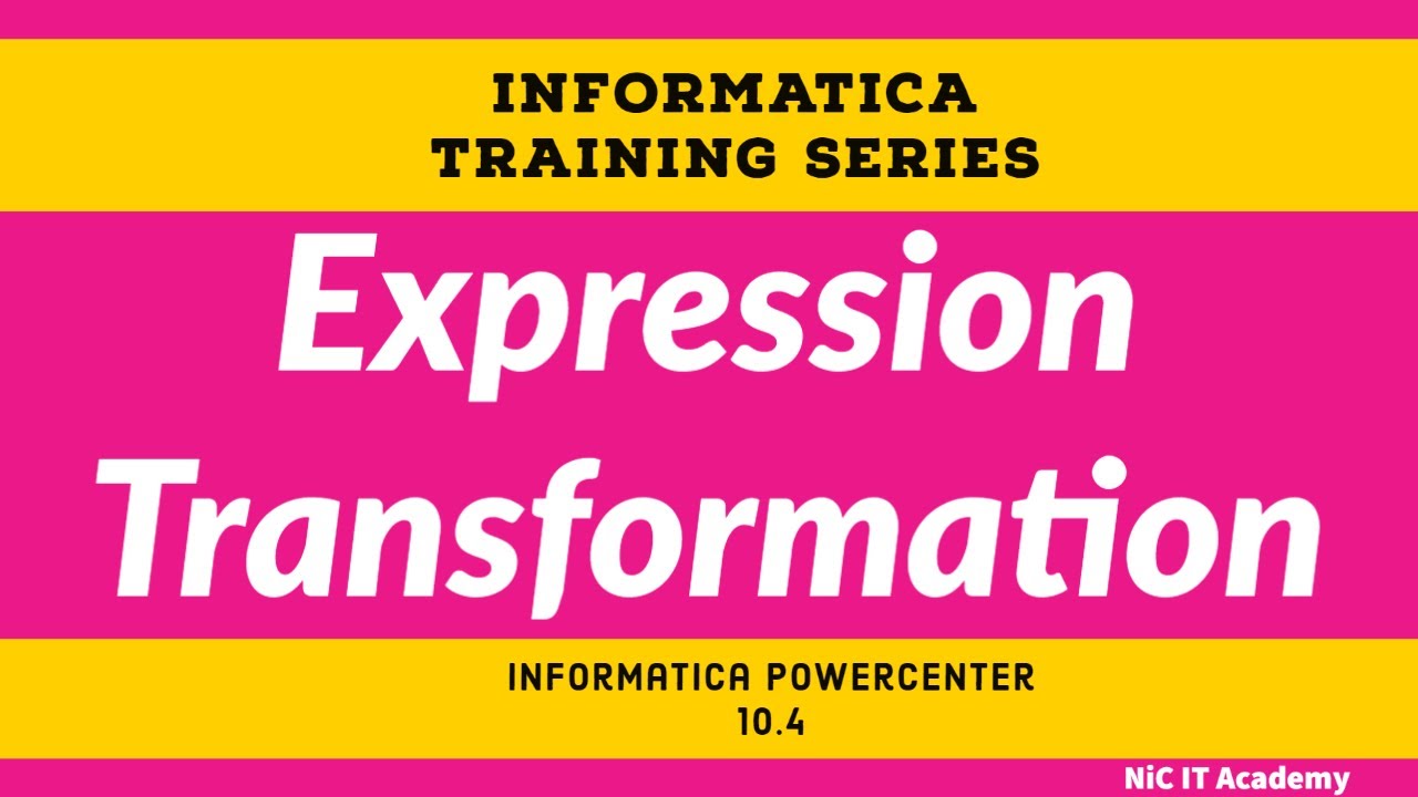 Expression Transformation in Informatica | Informatica tutorial for beginners