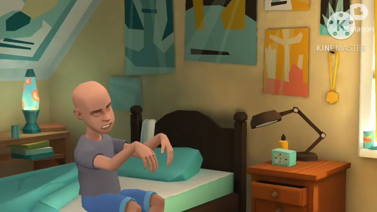 Classic caillou staying up late/grounded (Rated PG) (MOST VIEWED)