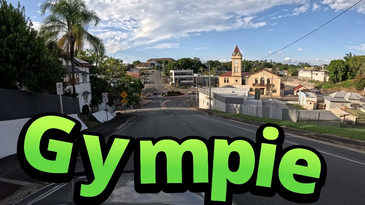 Driving around Gympie, QLD, Australia