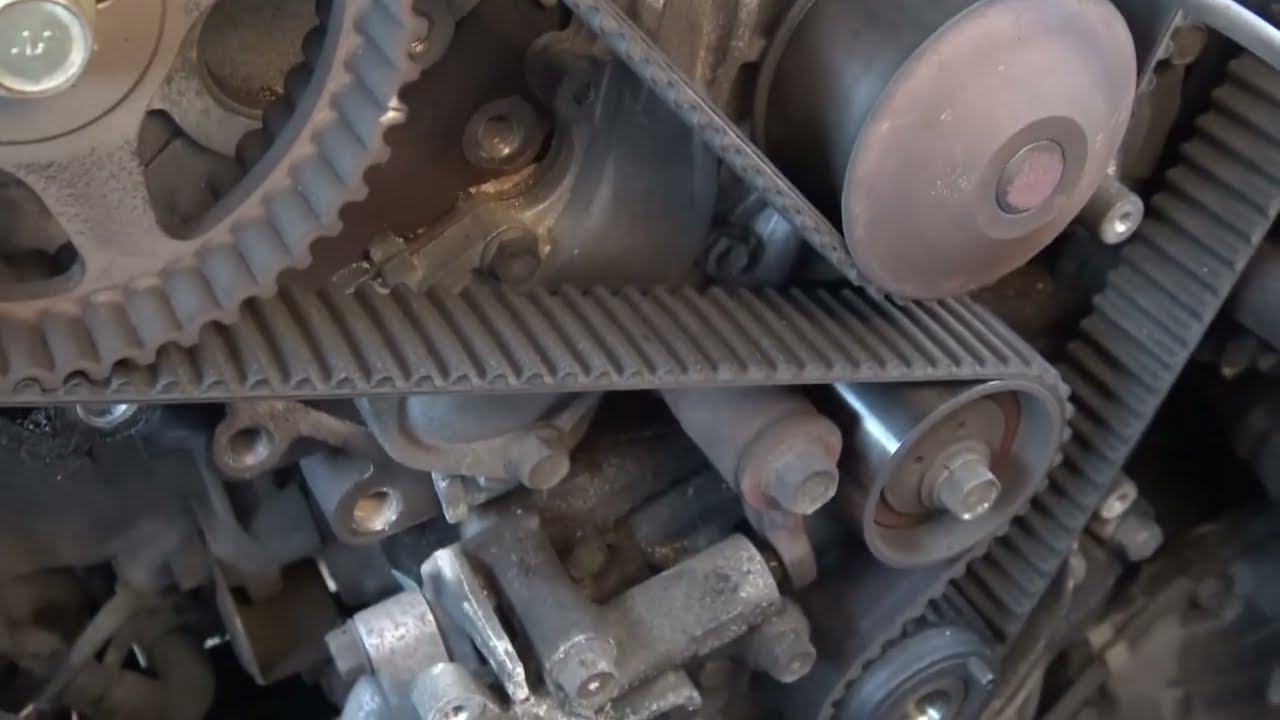 Video #2 2004 Mitsubishi Montero 3.8L Timing Belt installation