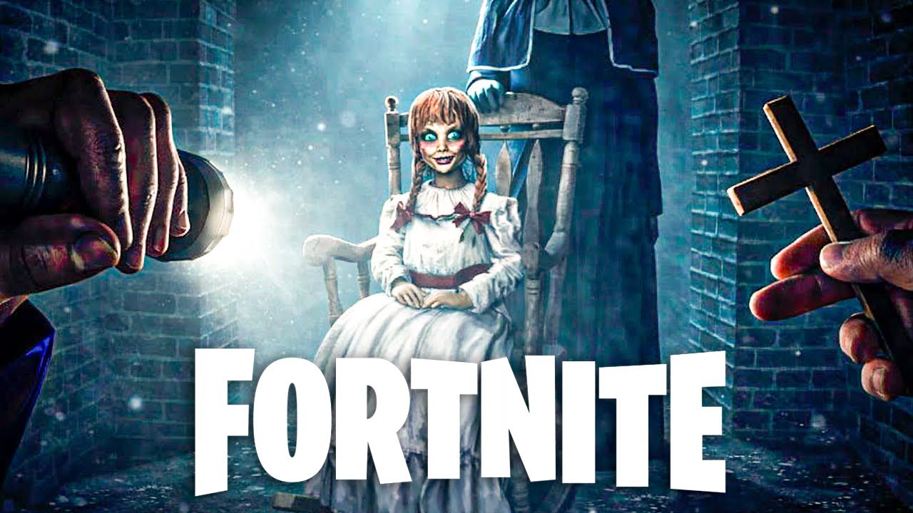 Quien puso a Annabelle en fortnite 😵‍💫#fortnite #gaming #terror #conjuring 